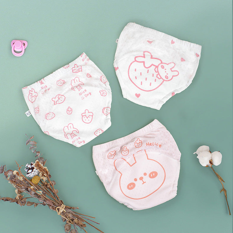 Baby training pants breathable and waterproof baby toilet exercise pants newborn cloth diapers diaper panties abstain diapers
