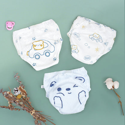 Baby training pants breathable and waterproof baby toilet exercise pants newborn cloth diapers diaper panties abstain diapers