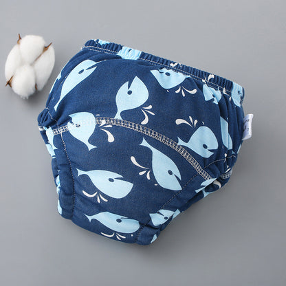 Baby training pants washable ecological cotton diaper diaper cloth diaper diaper breathable new diaper pocket for children