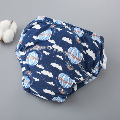 Baby training pants washable ecological cotton diaper diaper cloth diaper diaper breathable new diaper pocket for children