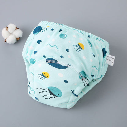 Baby training pants washable ecological cotton diaper diaper cloth diaper diaper breathable new diaper pocket for children