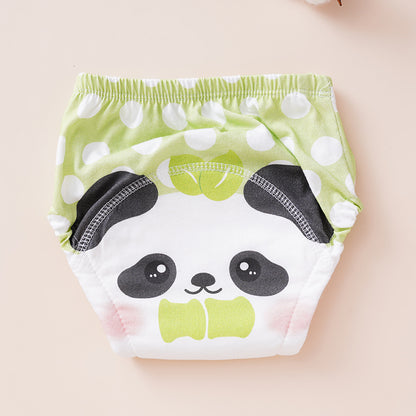 Cotton baby training pants – washable, unisex, summer use.